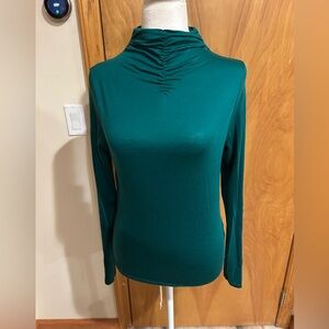 A New Day Teal Turtleneck Top